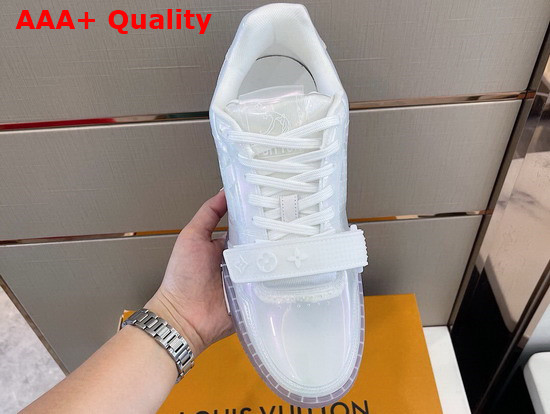 Louis Vuitton Trainer Sneaker in Transparent PVC Replica