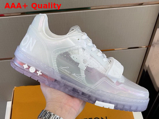 Louis Vuitton Trainer Sneaker in Transparent PVC Replica