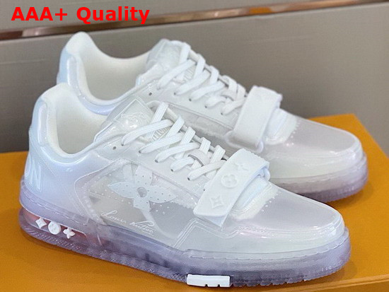 Louis Vuitton Trainer Sneaker in Transparent PVC Replica