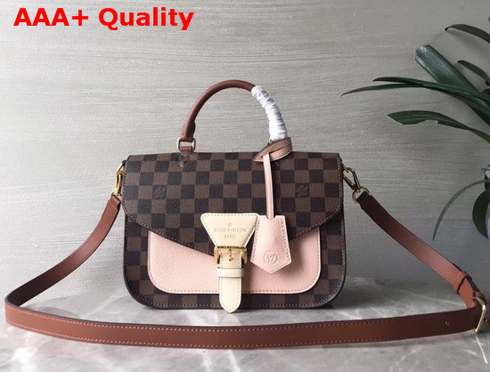 Louis Vuitton Trendy Crossbody Bag Venus Damier Ebene Coated Canvas and Small Grain Cowhide Leather N40147 Replica