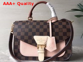 Louis Vuitton Trendy Crossbody Bag Venus Damier Ebene Coated Canvas and Small Grain Cowhide Leather N40147 Replica