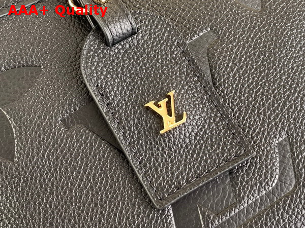 Louis Vuitton Trianon PM Handbag in Black Monogram Empreinte Leather M46488 Replica