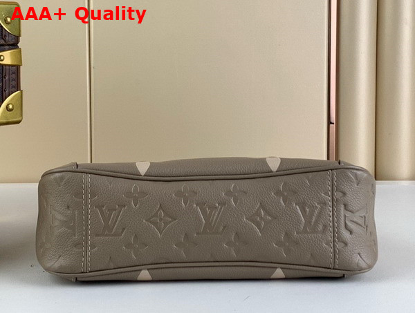 Louis Vuitton Trianon PM Tote Tourterelle Creme Beige Monogram Empreinte Leather M46585 Replica