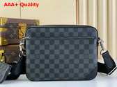 Louis Vuitton Trio Messenger in Damier Graphite Canvas N40519 Replica