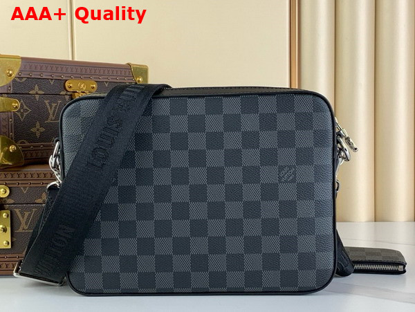 Louis Vuitton Trio Messenger in Damier Graphite Canvas N40519 Replica