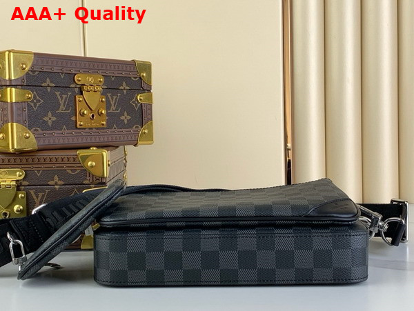 Louis Vuitton Trio Messenger in Damier Graphite Canvas N40519 Replica