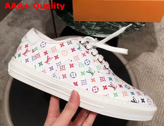 Louis Vuitton Trocadero Richelieu Shoes in Multicolor Monogram Canvas Replica