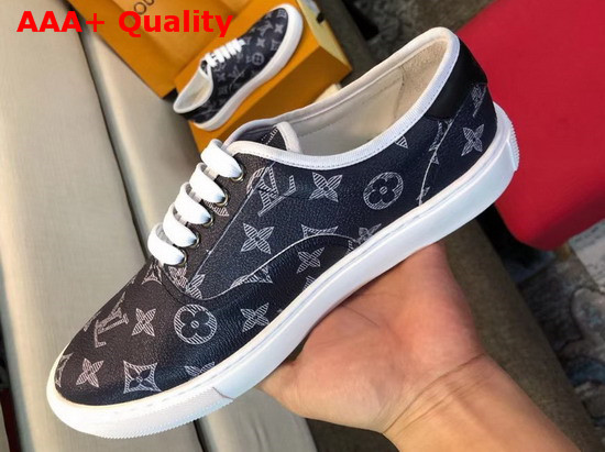 Louis Vuitton Trocadero Trainer Monogram Printed Fabric Replica