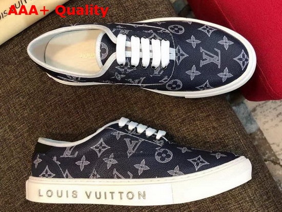 Louis Vuitton Trocadero Trainer Monogram Printed Fabric Replica