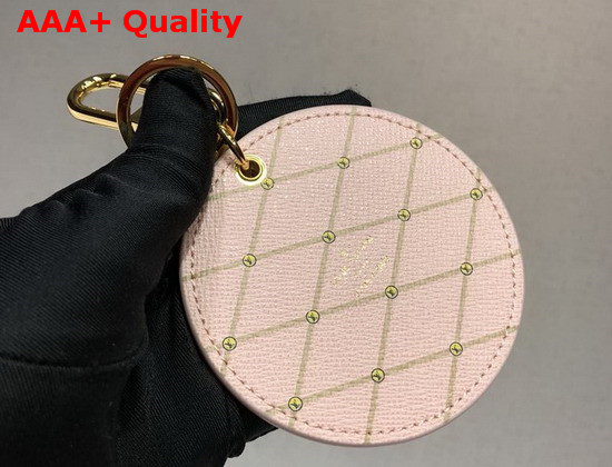 Louis Vuitton Trunk Bag Charm and Key Holder Damier Azur Coated Canvas Replica