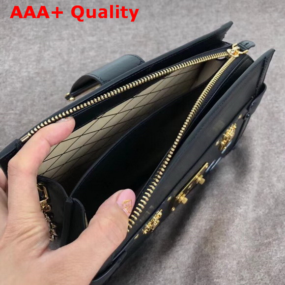 Louis Vuitton Trunk Clutch Black Epi Leather Replica