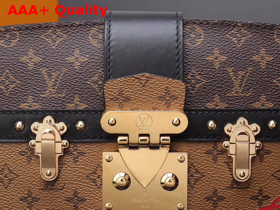 Louis Vuitton Trunk Clutch Monogram Reverse Canvas Replica