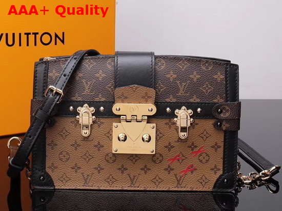 Louis Vuitton Trunk Clutch Monogram Reverse Canvas Replica