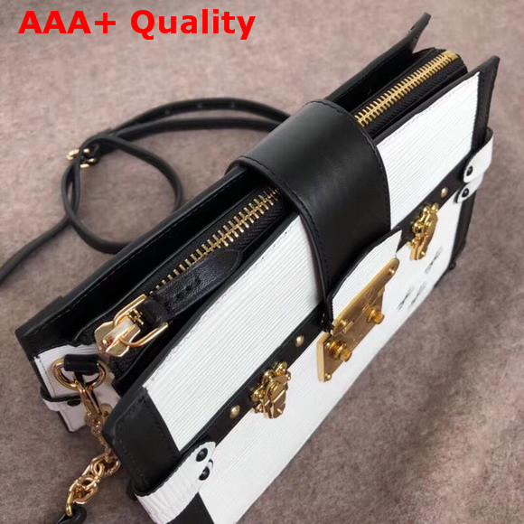 Louis Vuitton Trunk Clutch White Epi Leather Replica