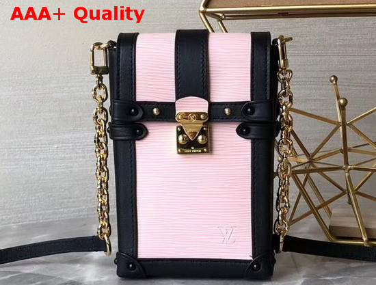 Louis Vuitton Trunk For iPhone Pink Epi Leather Replica