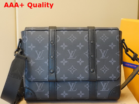 Louis Vuitton Trunk Messenger PM Monogram Eclipse Canvas M45727 Replica