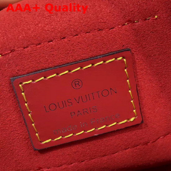 Louis Vuitton Twist Bucket Bag in Red Epi Leather Replica