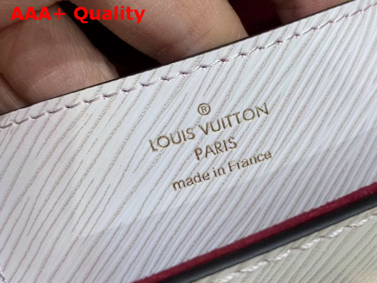 Louis Vuitton Twist MM Blanc Epi Leather M53596 Replica