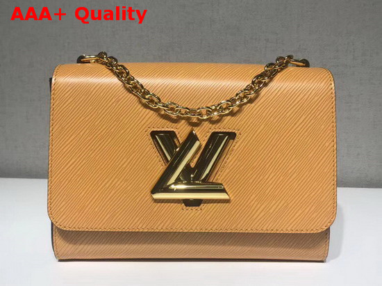 Louis Vuitton Twist MM Camel Light Brown Epi Leather Replica