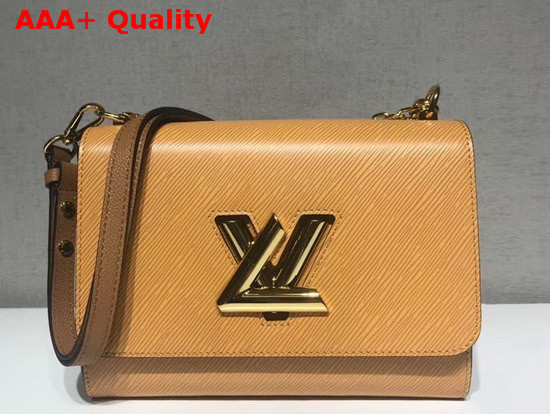 Louis Vuitton Twist MM Camel Light Brown Epi Leather Replica