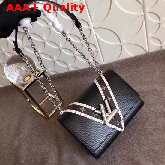 Louis Vuitton Twist MM Epi Leather Black Replica