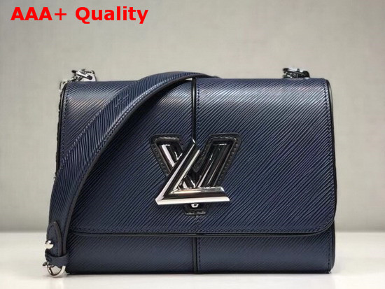 Louis Vuitton Twist MM Epi Leather Blue Replica