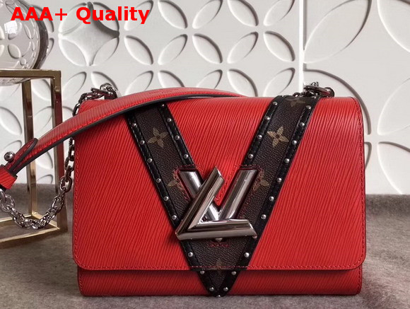 Louis Vuitton Twist MM Epi Leather Red Replica