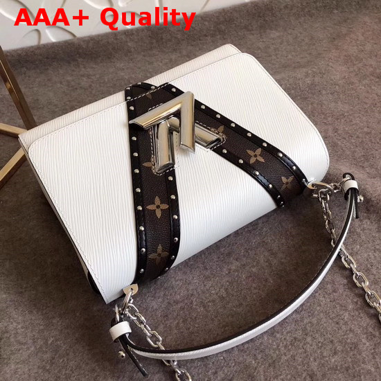 Louis Vuitton Twist MM Epi Leather White Replica