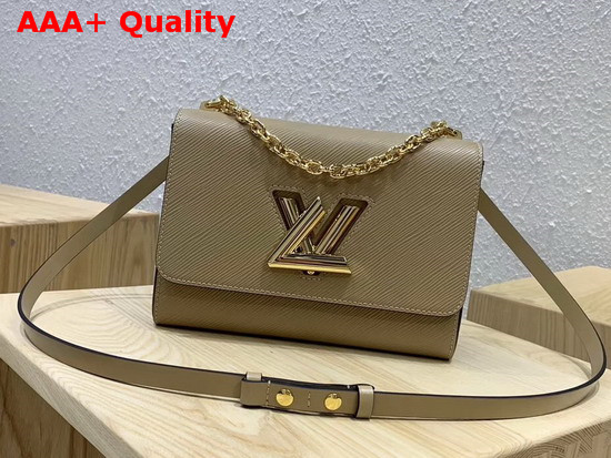 Louis Vuitton Twist MM Galet Epi Cowhide Leather M53754 Replica