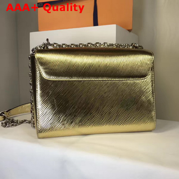 Louis Vuitton Twist MM Gold Epi Leather Replica