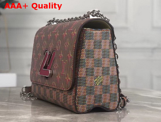 Louis Vuitton Twist MM Handbag Monogram LV Pop Pink Replica