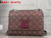 Louis Vuitton Twist MM Handbag Monogram LV Pop Pink Replica