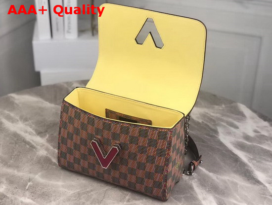 Louis Vuitton Twist MM Handbag Monogram LV Pop Pink Replica