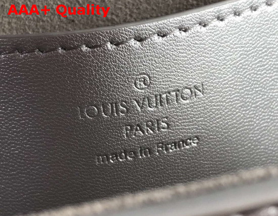 Louis Vuitton Twist MM Handbag Silver and Gold Sequin Embroidered Leather Replica