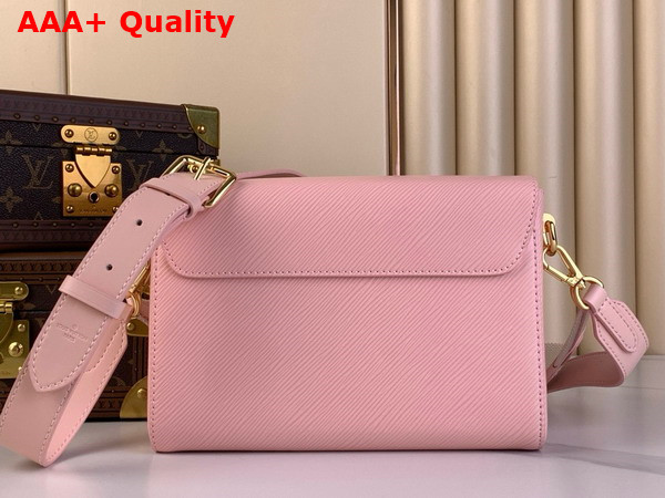 Louis Vuitton Twist MM Handbag in Jasmine Pink Epi Leather Replica