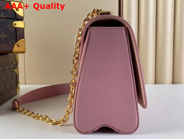 Louis Vuitton Twist MM Handbag in Pink Epi Leather Replica