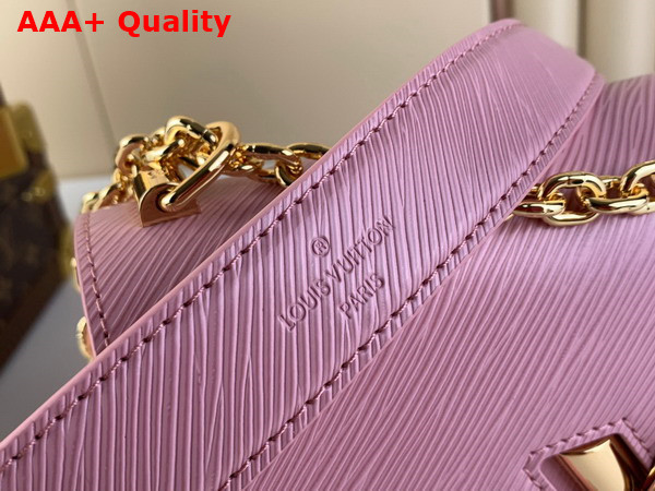 Louis Vuitton Twist MM Handbag in Pink Epi Leather Replica