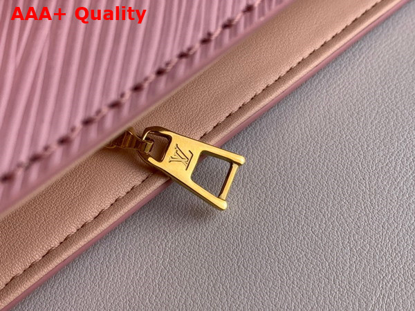 Louis Vuitton Twist MM Handbag in Pink Epi Leather Replica