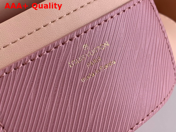 Louis Vuitton Twist MM Handbag in Pink Epi Leather Replica