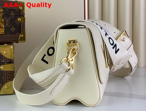 Louis Vuitton Twist MM Handbag in White Epi Leather Replica