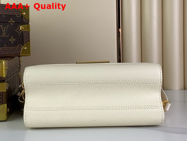 Louis Vuitton Twist MM Handbag in White Epi Leather Replica