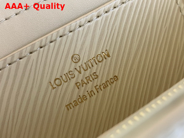 Louis Vuitton Twist MM Handbag in White Epi Leather Replica