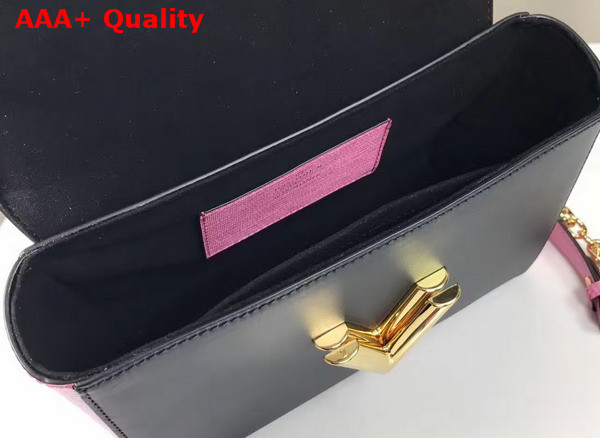 Louis Vuitton Twist MM Pink EPI Leather Gold Hardware Replica