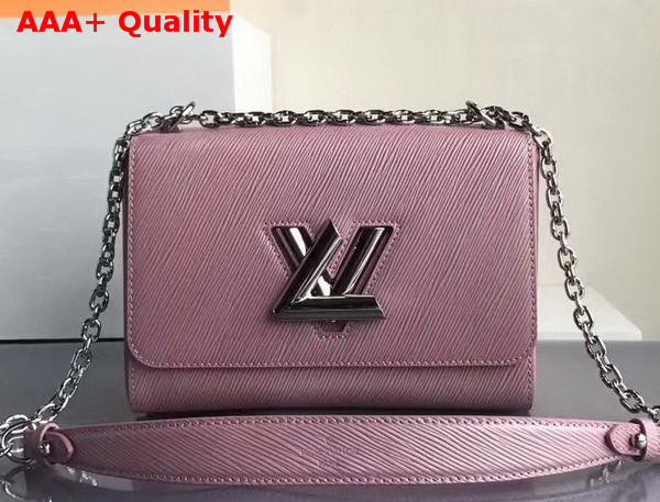 Louis Vuitton Twist MM Pink Epi Leather Replica