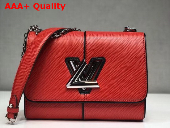 Louis Vuitton Twist MM Red Patchwork Epi Leather Replica