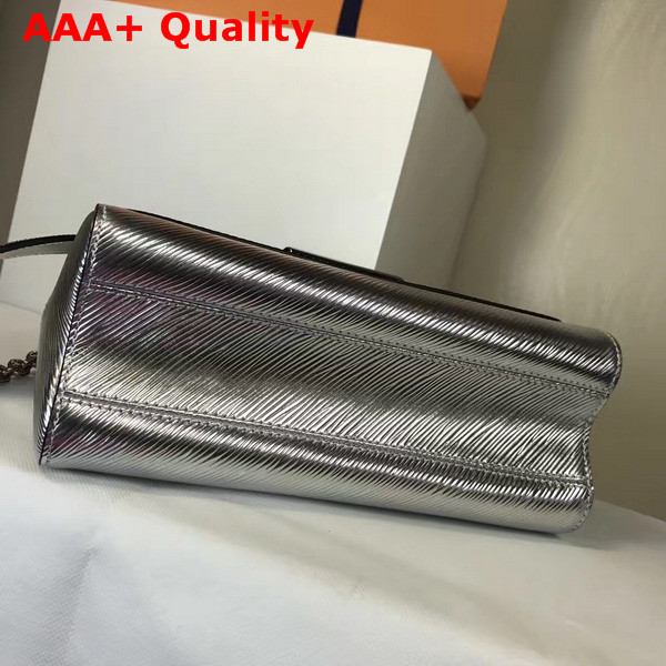 Louis Vuitton Twist MM Silver Epi Leather Replica