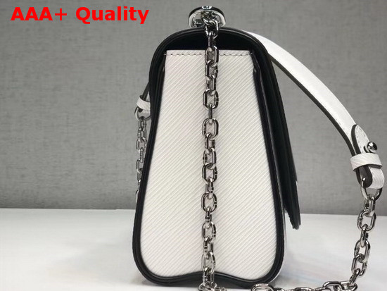 Louis Vuitton Twist MM White Patchwork Epi Leather Replica