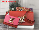 Louis Vuitton Twist MM and Twisty Red White and Pink Epi Leather Replica