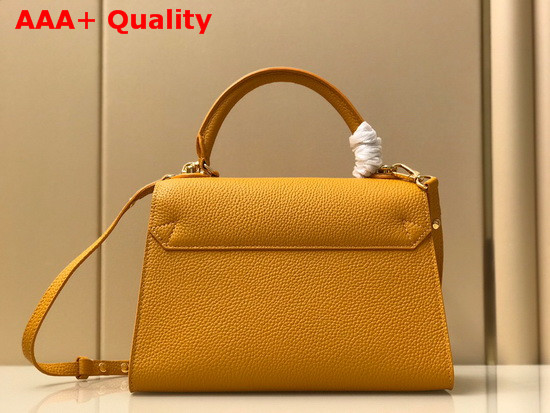 Louis Vuitton Twist One Handle MM Handbag in Saffran Taurillon Leather Replica