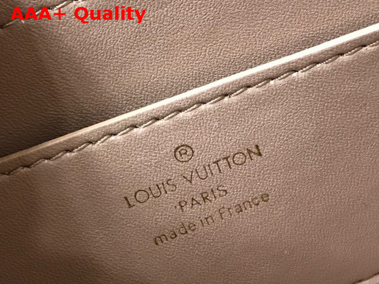 Louis Vuitton Twist One Handle MM Handbag in Saffran Taurillon Leather Replica